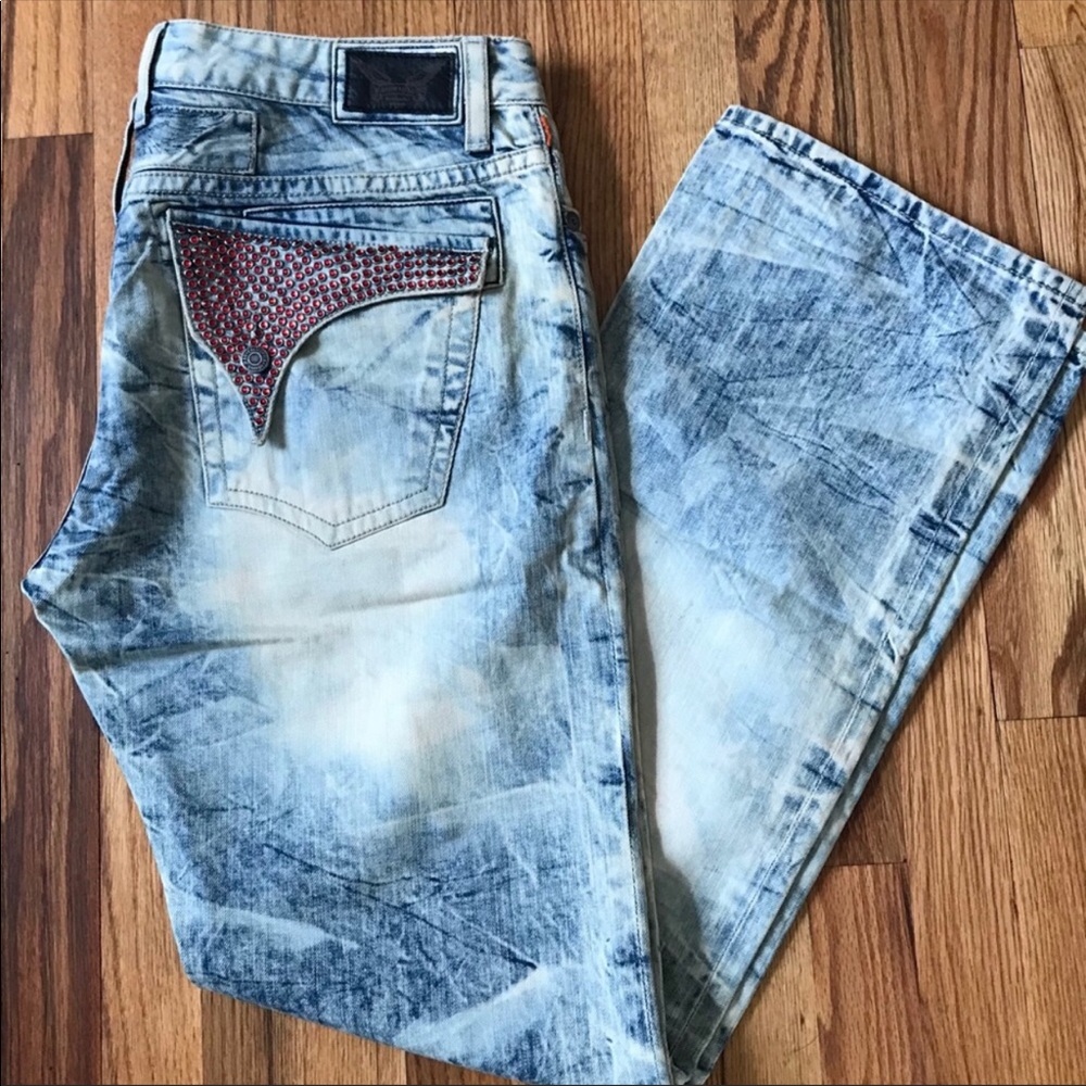 Men’s authentic designer Robin’s Jeans